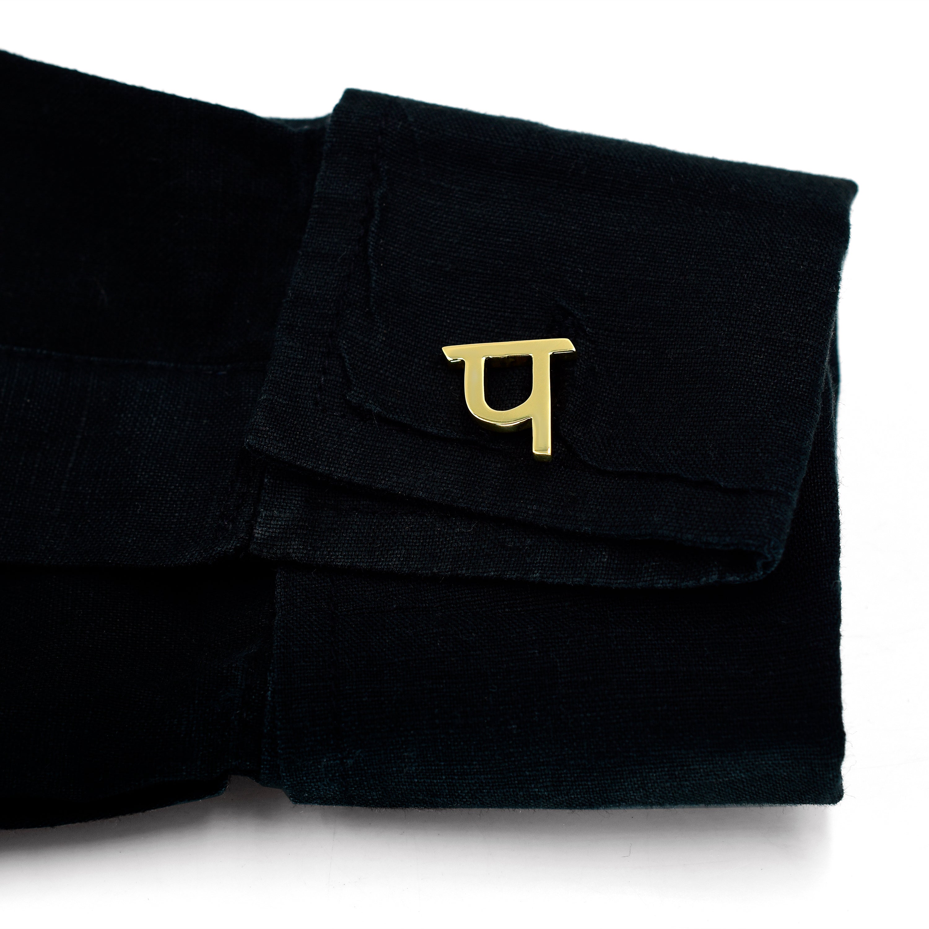 Hindi Initials Letter Cufflinks